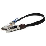 Picture of 200GBase-CU QSFP56 to QSFP56 Male to Female Direct Attach Extension Cable (Passive Twinax, 22cm, 30AWG)