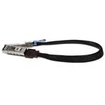 Picture of 200GBase-CU QSFP56 to QSFP56 Male to Female Direct Attach Extension Cable (Passive Twinax, 22cm, 30AWG)