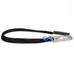 Picture of 200GBase-CU QSFP56 to QSFP56 Male to Female Direct Attach Extension Cable (Passive Twinax, 22cm, 30AWG)