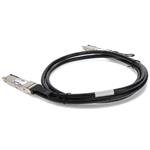Picture of MSA and TAA Compliant 200GBase-CU QSFP-DD to QSFP-DD Direct Attach Cable (Passive Twinax, 2.5m)