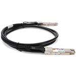 Picture of MSA and TAA Compliant 200GBase-CU QSFP-DD to QSFP-DD Direct Attach Cable (Passive Twinax, 2.5m)