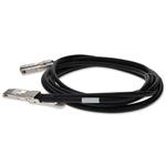 Picture of MSA and TAA Compliant 400GBase-CU QSFP-DD 400G to 2xQSFP56 200G PAM-4 Direct Attach Cable (Passive Twinax, 1m)
