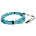 Picture of MSA and TAA Compliant 400GBase-AOC QSFP-DD to QSFP-DD Active Optical Cable (850nm, MMF, 20m)