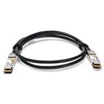 Picture of MSA and TAA 400GBase-CU QSFP-DD to QSFP-DD Direct Attach Cable (Passive Twinax, 0.5m)