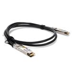 Picture of Arista Networks® Compatible TAA 400GBase-CU QSFP-DD to QSFP-DD PAM-4 Direct Attach Cable (Passive Twinax, 1.5m)