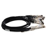 Picture of Arista Networks® Compatible TAA 200GBase-CU QSFP-DD 200G to 8xSFP28 Direct Attach Cable (Passive Twinax, 2.5m)