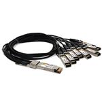 Picture of Arista Networks® Compatible TAA 200GBase-CU QSFP-DD 200G to 8xSFP28 Direct Attach Cable (Passive Twinax, 2.5m)