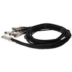 Picture of MSA and TAA Compliant 200GBase-CU QSFP-DD 200G to 8xSFP28 Direct Attach Cable (Passive Twinax, 2.5m)