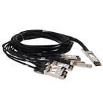 Picture of MSA and TAA Compliant 200GBase-CU QSFP-DD 200G to 8xSFP28 Direct Attach Cable (Passive Twinax, 2.5m)