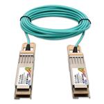Picture of MSA and TAA Compliant 400GBase-AOC QSFP-DD to QSFP-DD Active Optical Cable (850nm, MMF, 0.5m)
