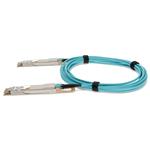 Picture of MSA and TAA 400GBase-AOC QSFP-DD to QSFP-DD Active Optical Cable (850nm, MMF, 13m)