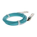 Picture of MSA and TAA Compliant 400GBase-AOC QSFP-DD to QSFP-DD Active Optical Cable (850nm, MMF, 1m)
