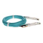 Picture of MSA and TAA Compliant 400GBase-AOC QSFP-DD to QSFP-DD Active Optical Cable (850nm, MMF, 1m)