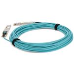 Picture of MSA and TAA Compliant 400GBase-AOC QSFP-DD to QSFP-DD Active Optical Cable (850nm, MMF, 33m, CMIS 4.0)