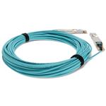 Picture of MSA and TAA Compliant 400GBase-AOC QSFP-DD to QSFP-DD Active Optical Cable (850nm, MMF, 33m, CMIS 4.0)