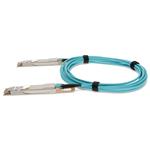 Picture of MSA and TAA Compliant 400GBase-AOC QSFP-DD to QSFP-DD Active Optical Cable (850nm, MMF, 3m)
