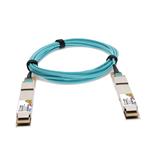 Picture of MSA and TAA Compliant 400GBase-AOC QSFP-DD to QSFP-DD Active Optical Cable (850nm, MMF, 3m)