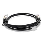 Picture of MSA and TAA Compliant 400GBase-CU QSFP-DD to QSFP-DD Direct Attach Cable (Passive Twinax, 2m, CMIS 4.0)