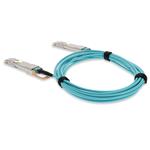 Picture of Arista Networks® Compatible TAA 400GBase-AOC QSFP-DD to QSFP-DD Active Optical Cable (850nm, MMF, 1m)