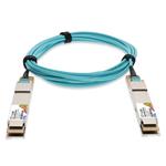 Picture of Arista Networks® Compatible TAA 400GBase-AOC QSFP-DD to QSFP-DD Active Optical Cable (850nm, MMF, 5m)