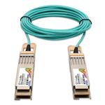 Picture of Dell® Compatible TAA 400GBase-AOC QSFP-DD to QSFP-DD Low Power Active Optical Cable (850nm, MMF, 8m)