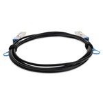 Picture of Siemon® S1S28P264.0-02L Compatible TAA 25GBase-CU SFP28 Direct Attach Cable (Passive Twinax, 4m, White)