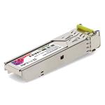 Picture of Waystream® PacketFront SFP-1000BASE-BX10-D Compatible TAA 1000Base-BX SFP Transceiver (SMF, 1550nmTx/1310nmRx, 10km, LC, DOM)