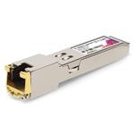 Picture of Brocade® (Formerly) Compatible TAA 10/100/1000Base-TX SFP Transceiver (Copper, 100m, RJ-45, SGMII)