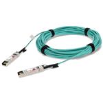 Picture of MSA and TAA Compliant 10GBase-AOC SFP+ Active Optical Cable (850nm, MMF, 40m)