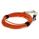 Picture of MSA and TAA Compliant 10GBase-AOC SFP+ to SFP+ OFNP (Plenum-rated) Orange Active Optical Cable (850nm, MMF, 3m)