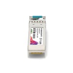 Picture of Fortinet® Compatible TAA 10GBase-BX SFP+ Transceiver (SMF, 1330nmTx/1270nmRx, 60km, LC, DOM)