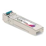 Picture of Calix® Compatible TAA 10GBase-BX SFP+ Transceiver (SMF, 1330nmTx/1270nmRx, 60km, LC, DOM, -40 to 85C)