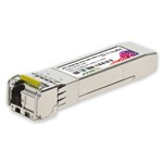 Picture of Ciena® Compatible TAA 10GBase-BX SFP+ Transceiver (SMF, 1550nmTx/1490nmRx, 100km, LC, DOM)
