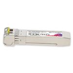 Picture of Cisco® Compatible TAA 10GBase-BX SFP+ Transceiver (SMF, 1550nmTx/1490nmRx, 100km, LC, DOM)