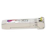 Picture of MSA and TAA 10GBase-BX SFP+ Transceiver (SMF, 1550nmTx/1490nmRx, 100km, LC, DOM)