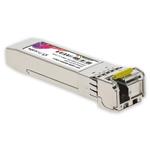 Picture of MSA and TAA 10GBase-BX SFP+ Transceiver (SMF, 1550nmTx/1490nmRx, 100km, LC, DOM)