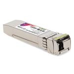 Picture of Arista Networks® Compatible TAA 10GBase-BX SFP+ Transceiver (SMF, 1550nmTx/1490nmRx, 80km, LC, DOM, -40 to 85C)