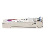 Picture of MSA and TAA 10GBase-BX SFP+ Transceiver (SMF, 1270nmTx/1330nmRx, 40km, LC, DOM, -40 to 85C)