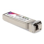 Picture of ZTE® Compatible TAA 10GBase-BX SFP+ Transceiver (SMF, 1270nmTx/1330nmRx, 20km, LC, DOM)