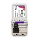 Picture of MSA and TAA 10GBase-BX SFP+ Transceiver (SMF, 1490nmTx/1550nmRx, 100km, LC, DOM)