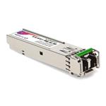 Picture of Calix® Compatible TAA 10GBase-CWDM SFP+ Transceiver (SMF, 1530nm, 80km, LC, DOM, 0 to 70C)