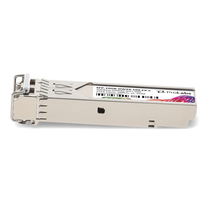 Picture of Extreme Networks® Compatible TAA 10GBase-DWDM SFP+ Transceiver C-Band 100GHz (SMF, 1554.13nm, 100km, LC, DOM)