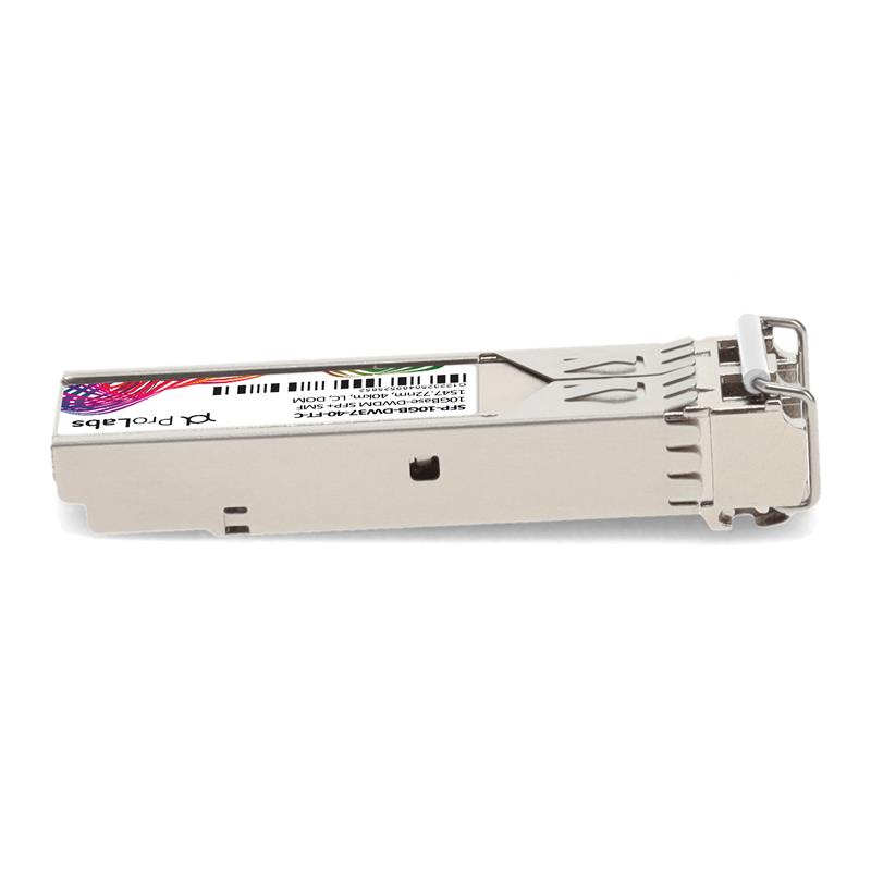Picture of Fortinet® Compatible TAA 10GBase-DWDM SFP+ Transceiver C-Band 100GHz (SMF, 1547.72nm, 40km, LC, DOM)