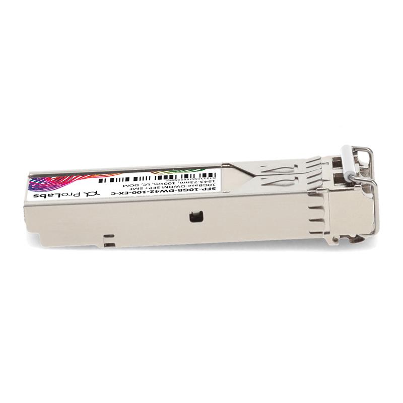 Picture of Extreme Networks® Compatible TAA 10GBase-DWDM SFP+ Transceiver C-Band 100GHz (SMF, 1543.73nm, 100km, LC, DOM)