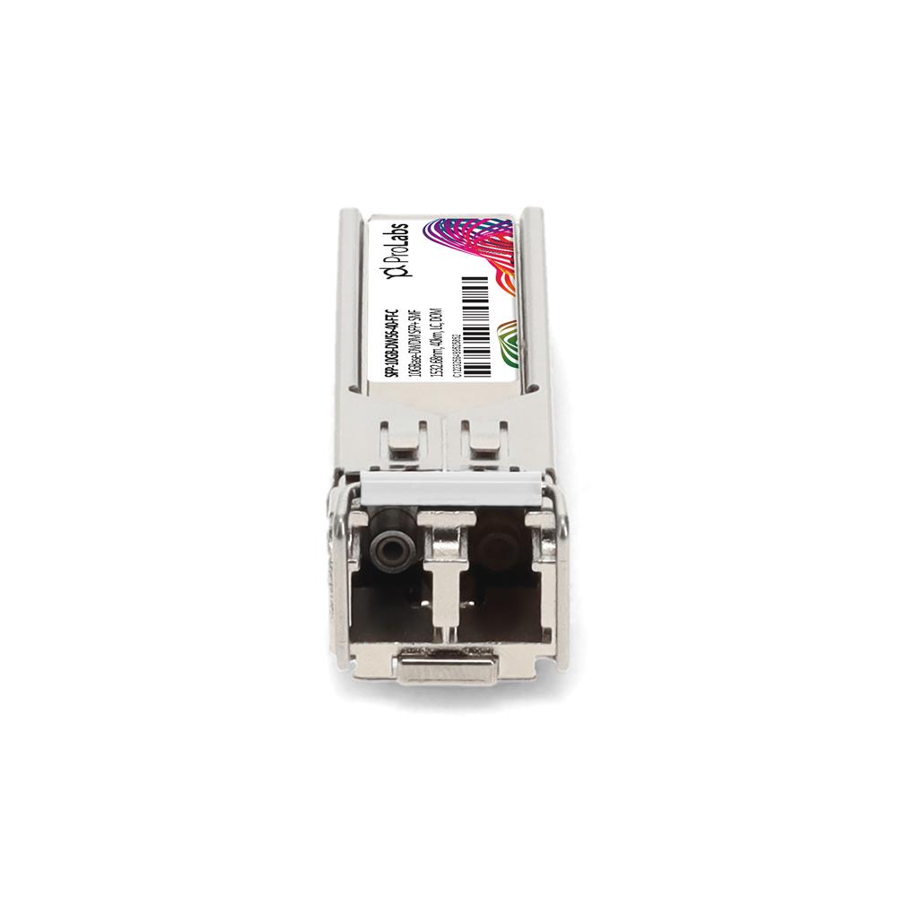 Picture of Fortinet® Compatible TAA 10GBase-DWDM SFP+ Transceiver C-Band 100GHz (SMF, 1532.68nm, 40km, LC, DOM)