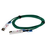 Picture of MSA and TAA 10GBase-CU SFP+ to SFP+ Direct Attach Cable (Passive Twinax, 1m) Green