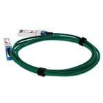 Picture of MSA and TAA 10GBase-CU SFP+ to SFP+ Direct Attach Cable (Passive Twinax, 1m) Green