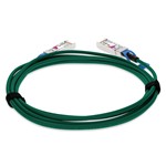 Picture of MSA and TAA 10GBase-CU SFP+ to SFP+ Direct Attach Cable (Passive Twinax, 1m) Green