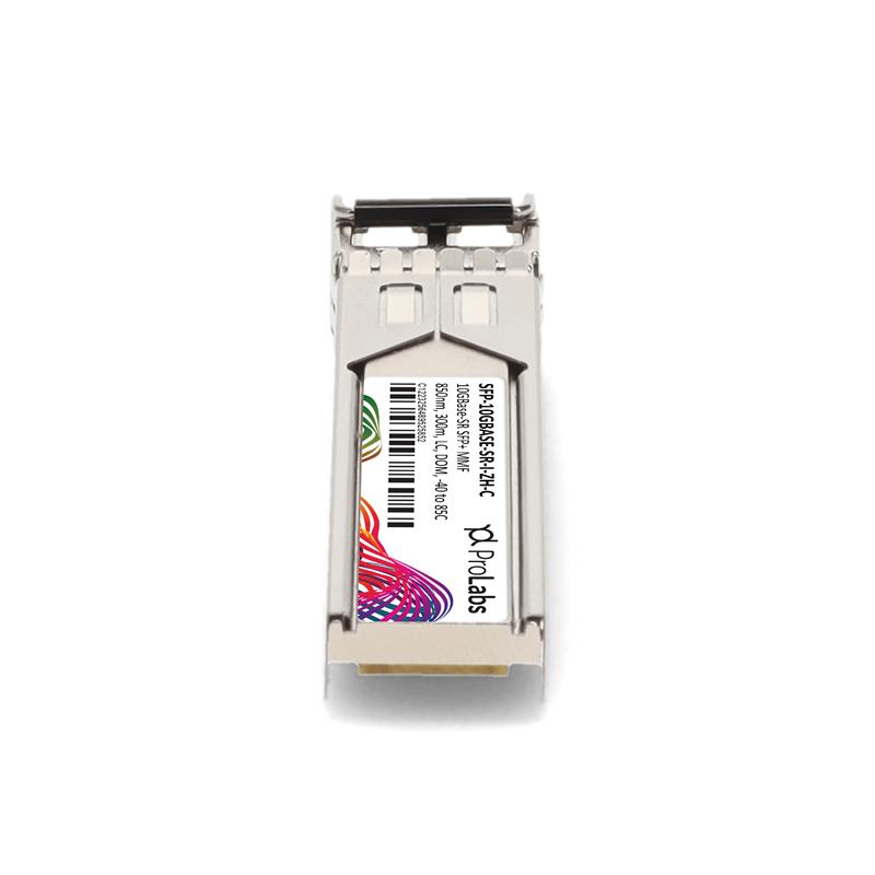 Picture of Zhone® Compatible TAA 10GBase-SR SFP+ Transceiver (MMF, 850nm, 300m, LC, DOM, -40 to 85C)