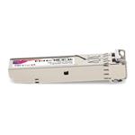 Picture of MSA and TAA Compliant 10GBase-DWDM SFP+ Channel 20 Transceiver with CDR (SMF, 1561.42nm, 80km, LC, DOM)